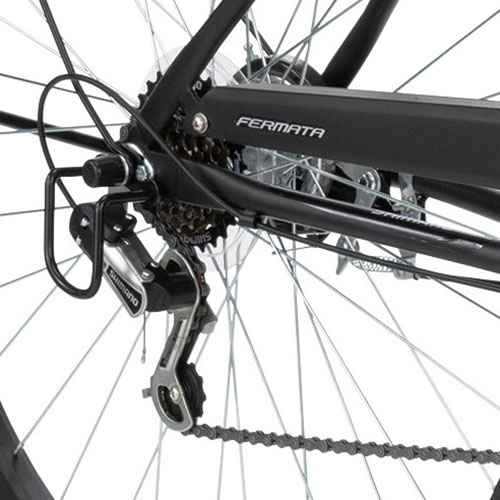 店舗受取限定】クロスバイク自転車 フェルマータ 27インチ 6段変速