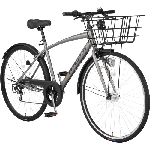 店舗受取限定】クロスバイク自転車 フェルマータ 27インチ 6段変速