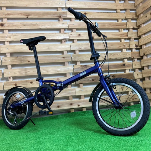 店舗受取限定】折りたたみ自転車 コールマン COL23FDB166 POUCH 16