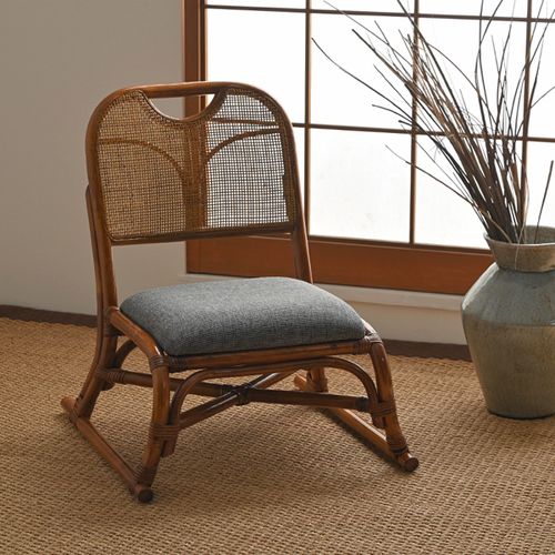 ラタン座椅子 NC030HP7 サンフラワーラタン パーソナルチェア