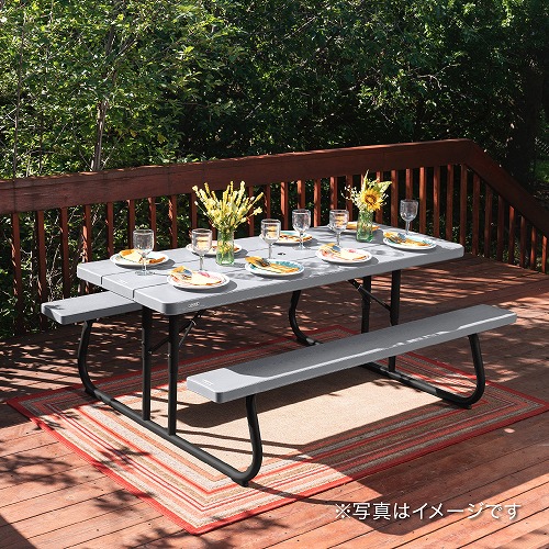 フォールディングピクニックテーブル 60440 タカショー テーブルチェア