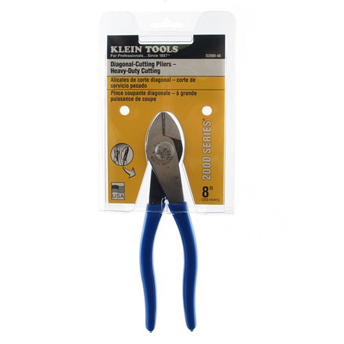 ニッパー強力タイプ傾斜205 KLD2000-48 クライン 電工ペンチ