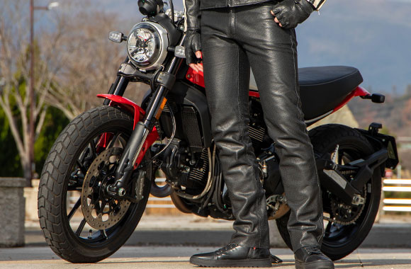 DP-38P メッシュレザーパンツ | DEGNER