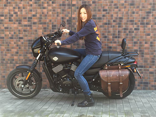 ストリート750（XG750）にレザーバッグ！ ( 4月27日UP! ) | DEGNER