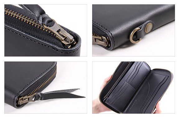 W-92 レザーロングジップウォレット | DEGNER