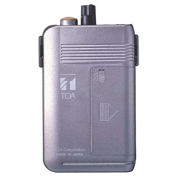 WT-1101-C11C13 TOA ワイヤレスガイド携帯型受信機 2ch切換式の通販