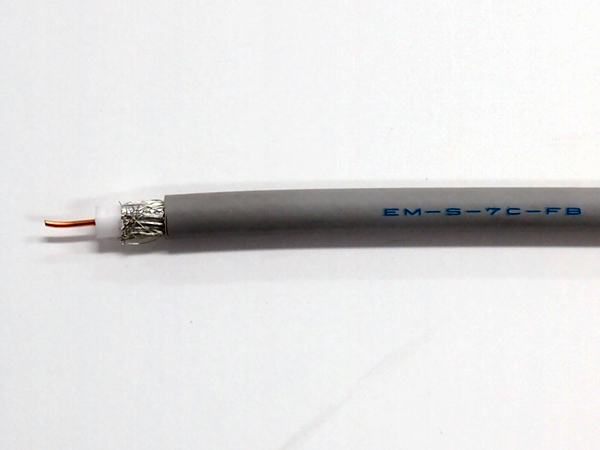 EM-S-7C-FB 衛星放送テレビ受信用発泡ポリエチレン耐燃性ポリエチレン