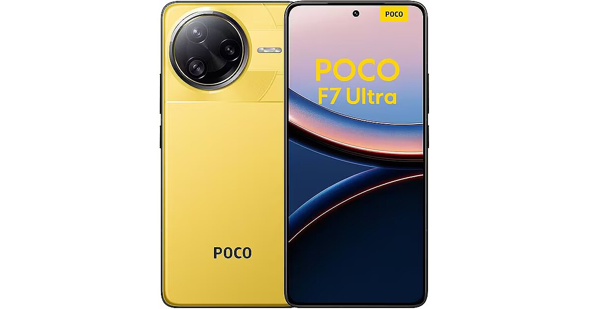 Xiaomi Poco F7 Ultra, 12GB/256GB, Yellow (MZB0JKFEU)