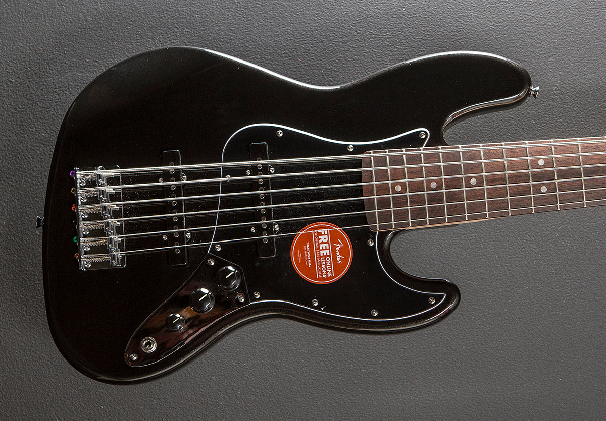 Affinity Series Jazz Bass VI - Black Metallic – Dave's Guitar Shop