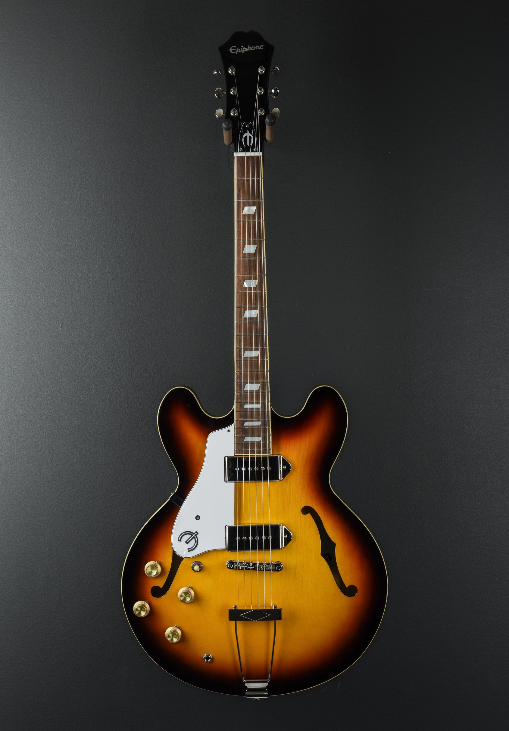 Casino Left Hand - Vintage Sunburst – Dave's Guitar Shop