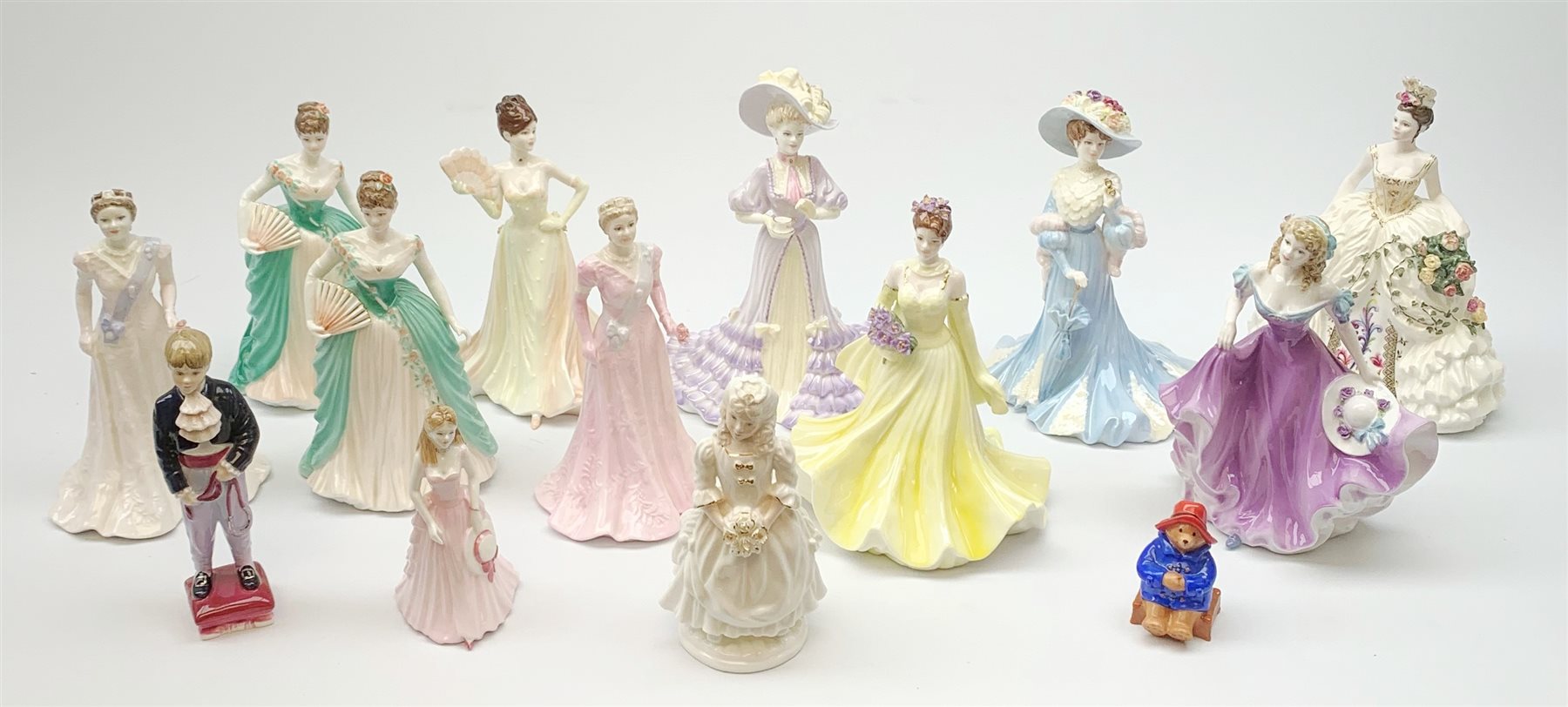 A collection of Coalport figurines | Antiques, Collectables