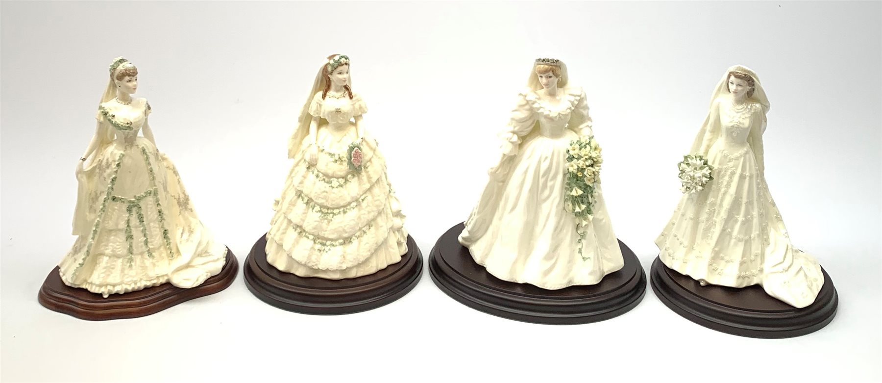 A group of four limited edition Coalport figurines | Antiques