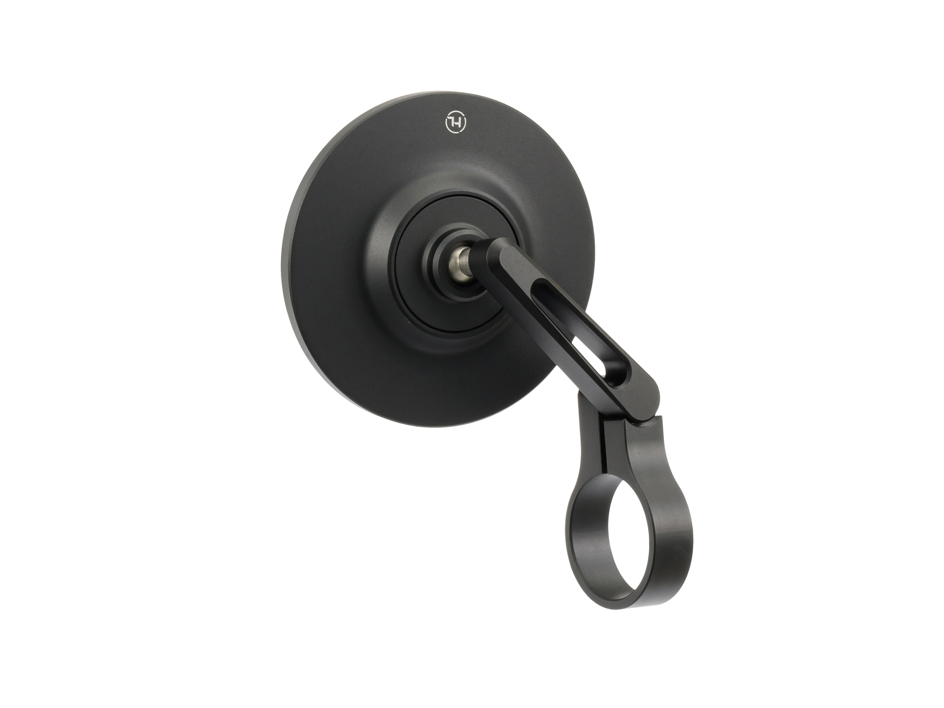 HIGHSIDER バーエンドミラー コネロ XS マットブラック アダプター別売