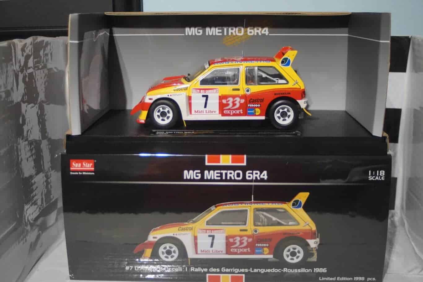 Sunstar MG Metro 6R4 Rallye des Garrigues-Languedoc-Roussillon