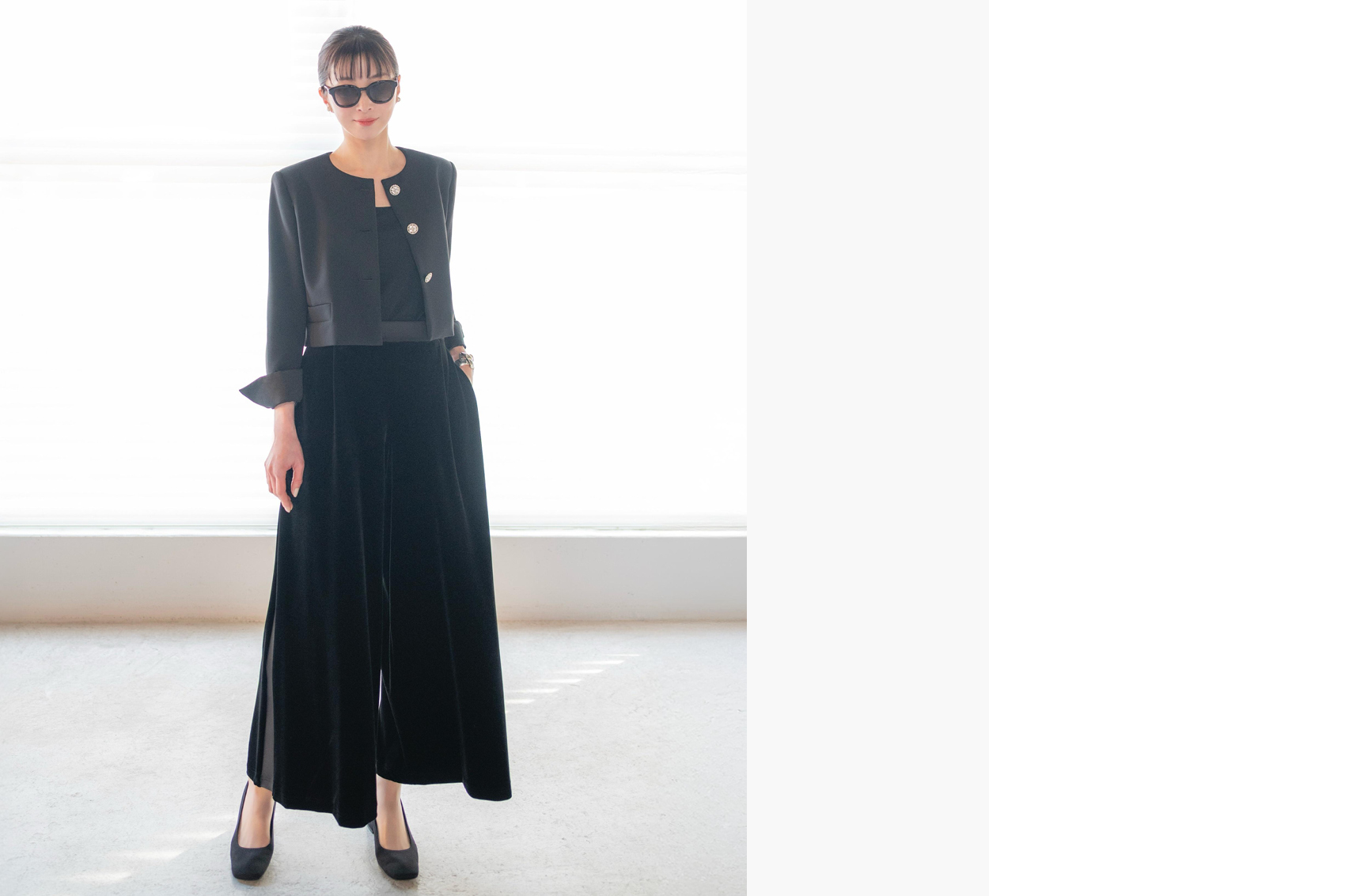 DAISY LIN | Official website and Online Boutique / Tuxedo Velour