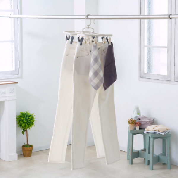 フランドリー・つけかえ干し分け角ハンガー20 洗濯便利グッズ