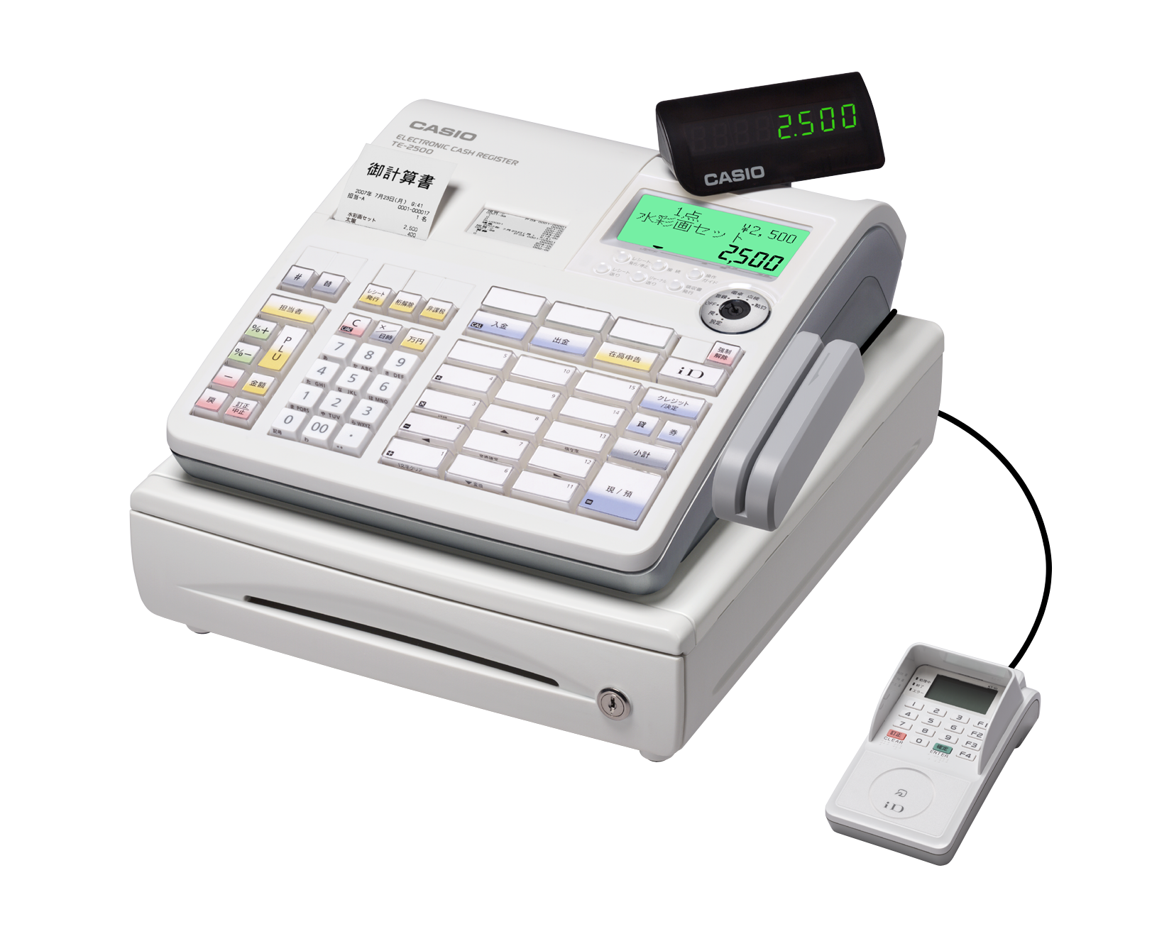 カシオ TE-2500-15S ダイヤ事務機