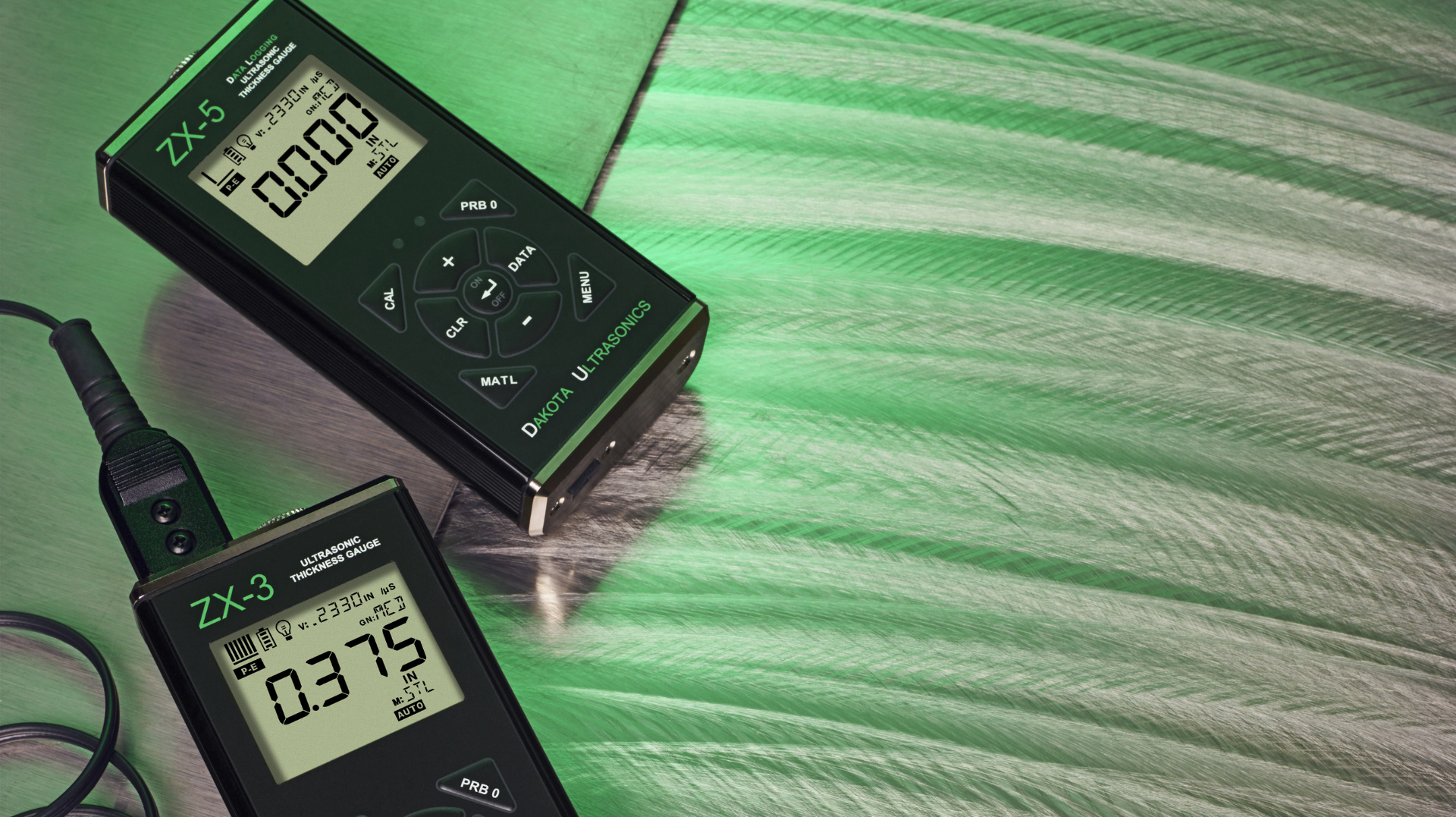 ミドルレンジの超音波厚さ計 ZX3 & ZX5-DL | ダコタ・ジャパン