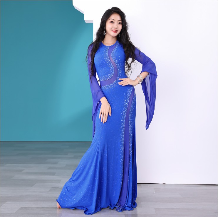 ベリーダンス衣装コスチューム--発表会用☆Kawleeyaワンピース5581