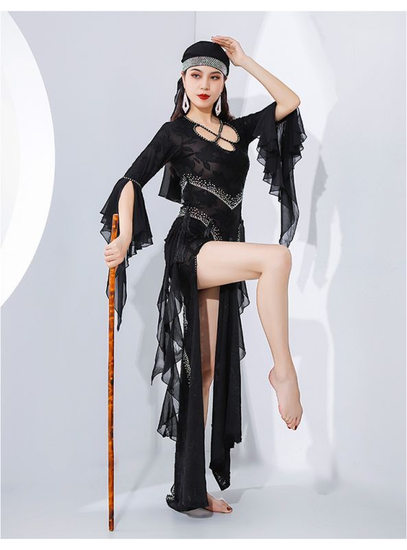 ベリーダンスコスチューム -発表会用-saidiワンピースYC092