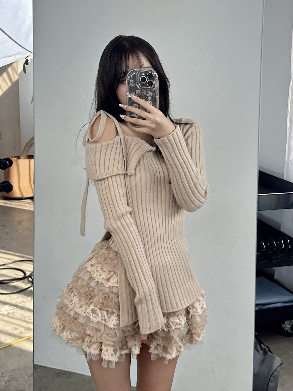 ランダムフリルニットセットアップ – Darich (ダーリッチ)