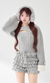 フリルニットコンビネゾン – Darich (ダーリッチ)