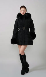 レディミディツイードダウンコート – Darich (ダーリッチ)