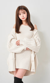 シャーベットアンサンブルニットミニワンピース – Darich (ダーリッチ)