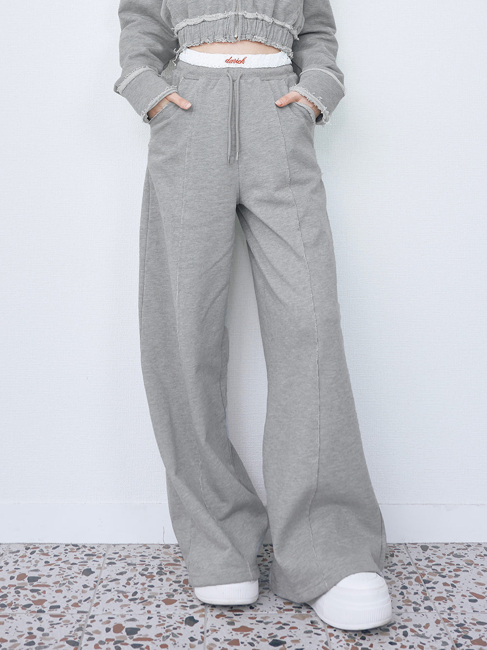 ウエストレーススウェットロングパンツ – Darich (ダーリッチ)