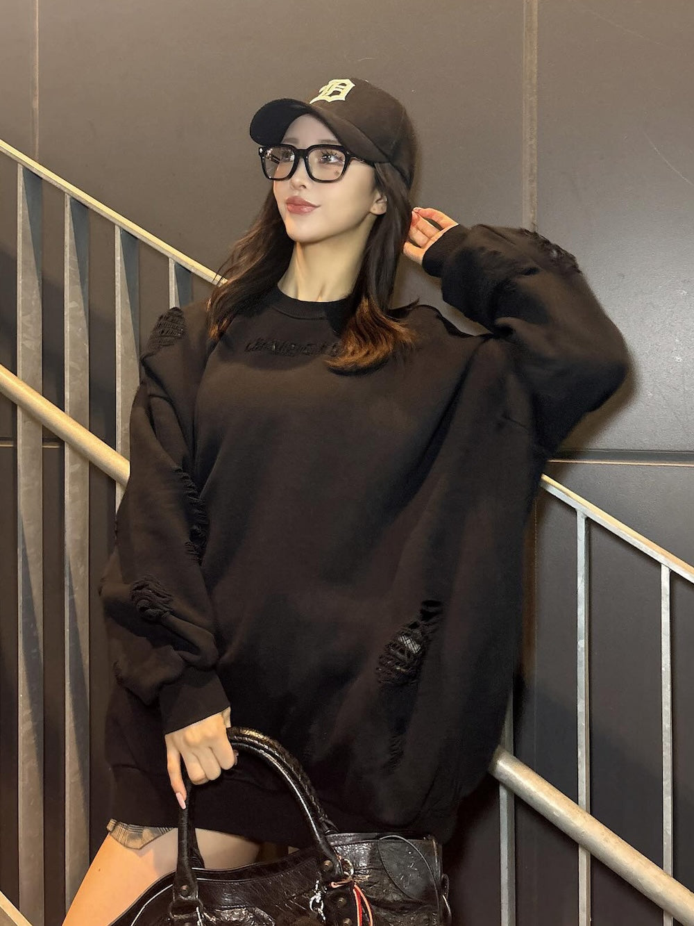 ダメージスウェットプルオーバー – Darich (ダーリッチ)