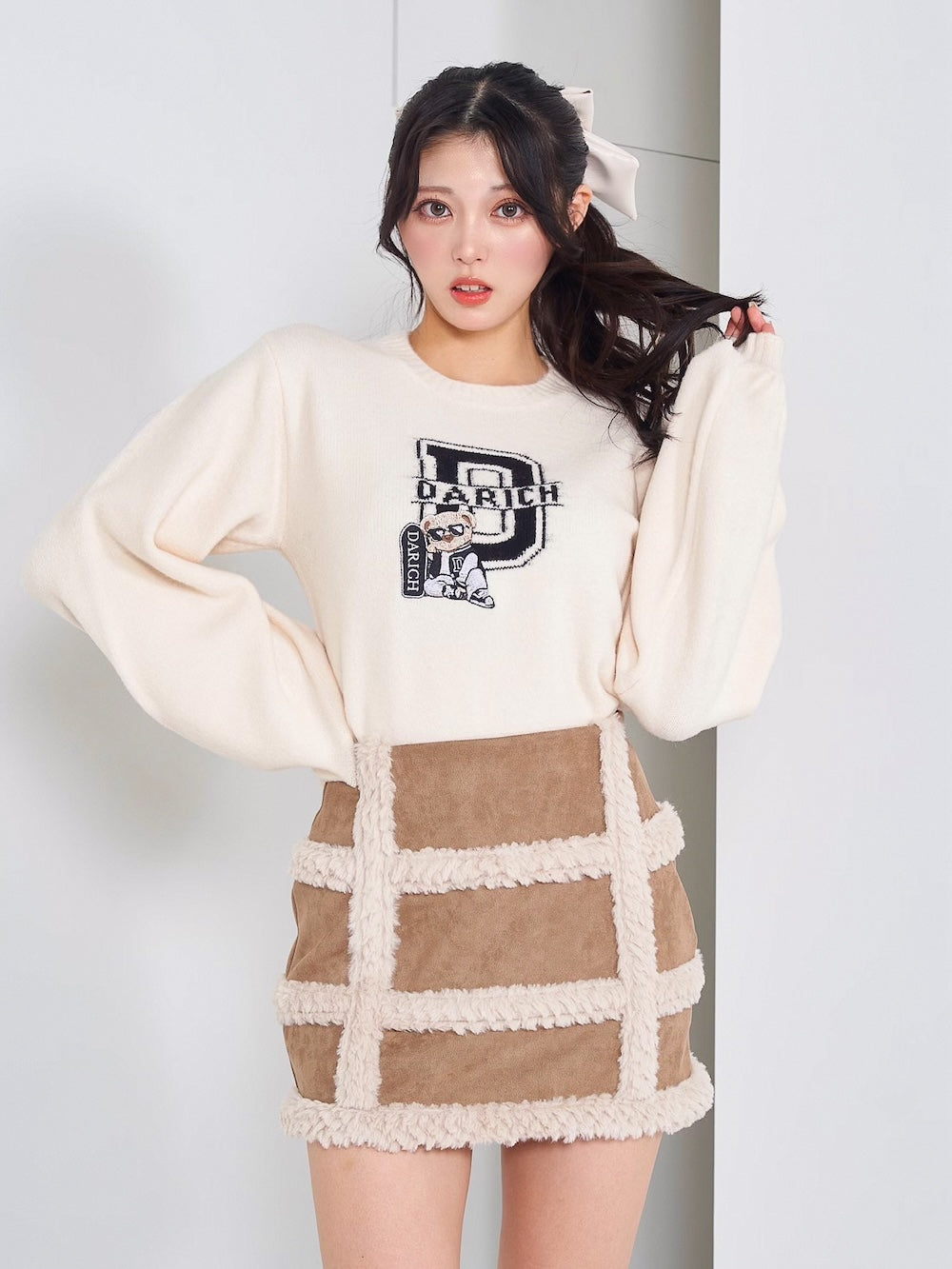 Dベアジャガードニットトップス – Darich (ダーリッチ)