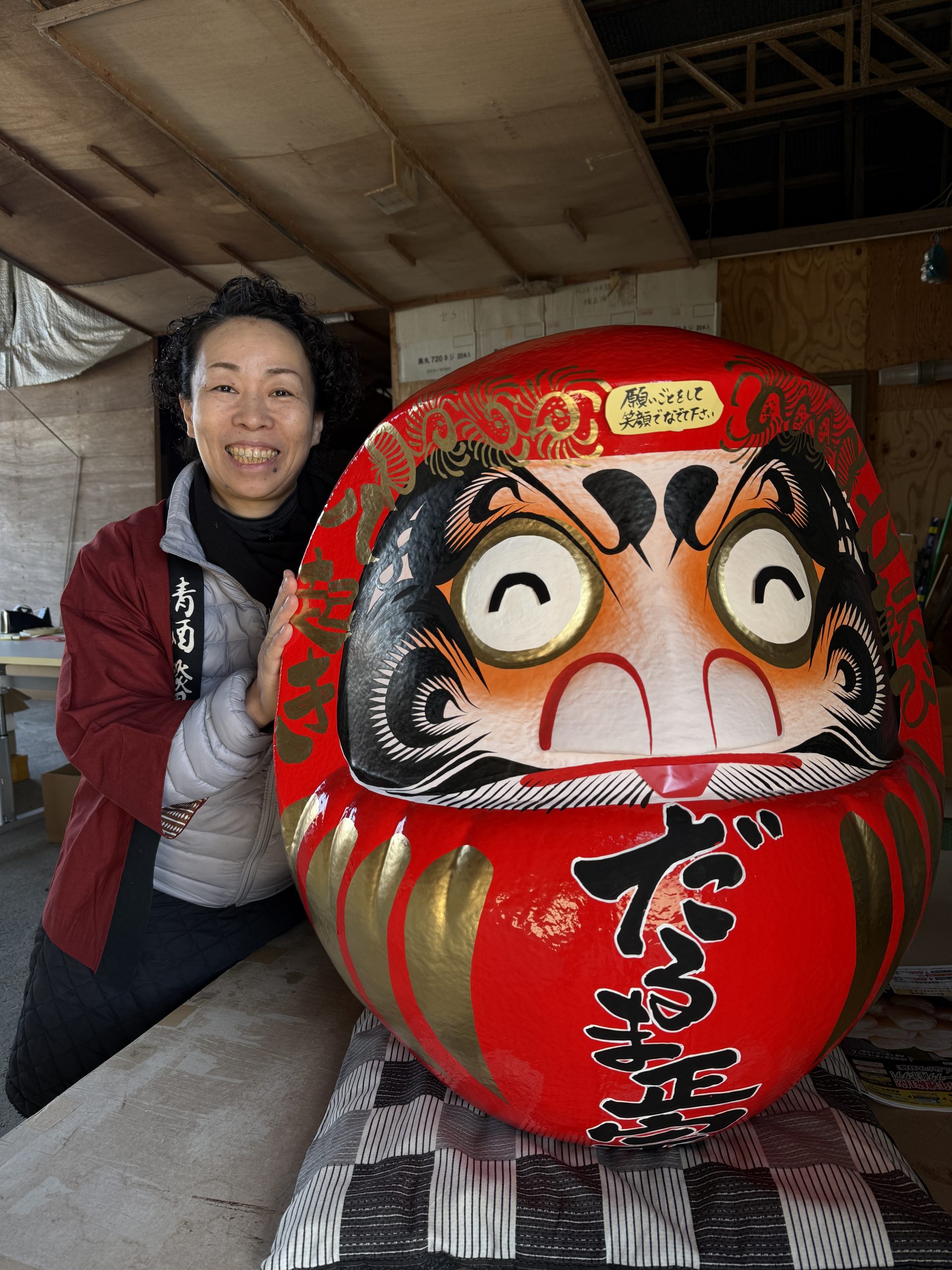 大きなだるまさんを購入しました | 【公式通販】達磨正宗 蔵元の公式