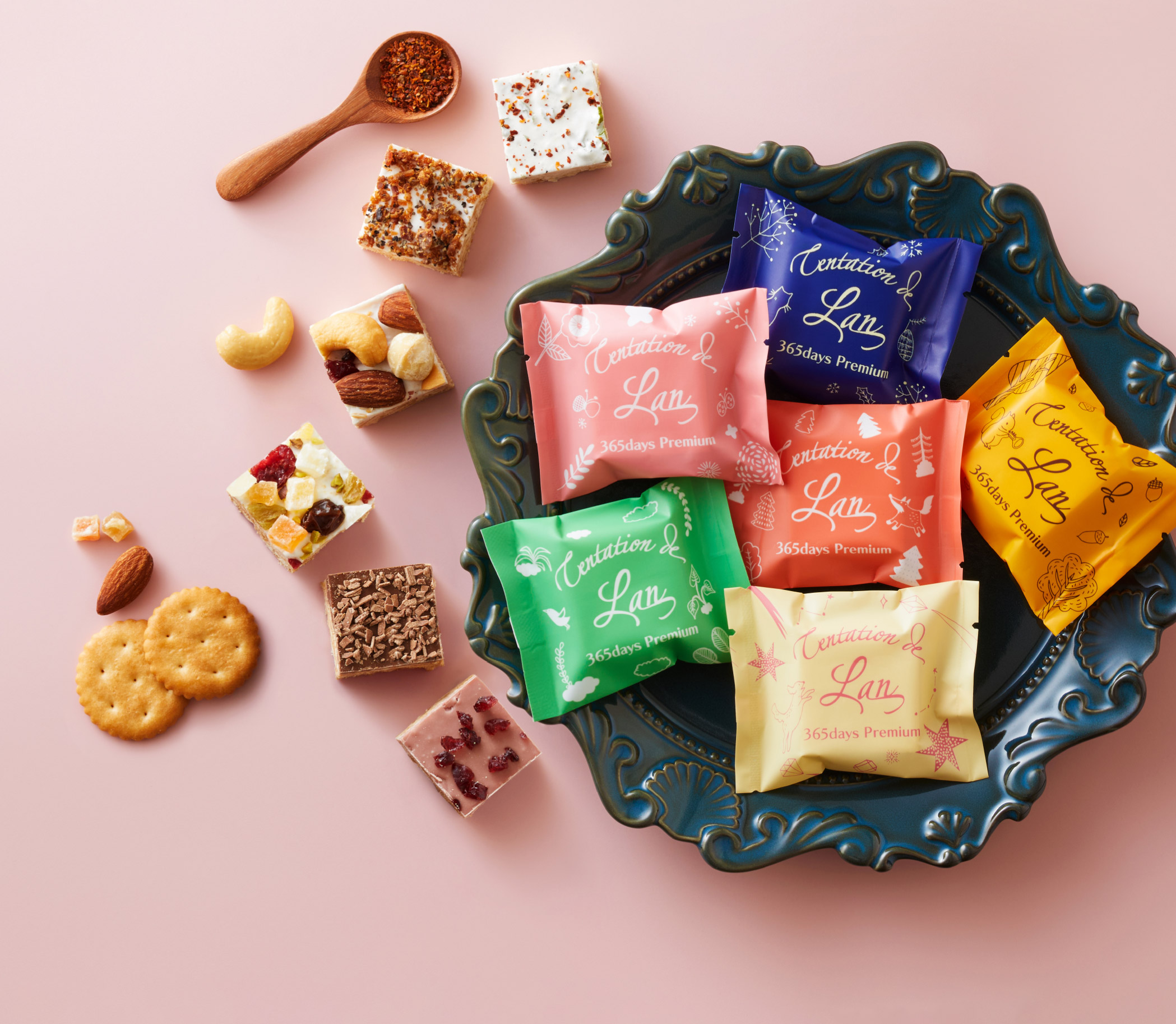 タンタシオン・デュ・ラン 365日｜サクサク素材のクッキーと溶かし