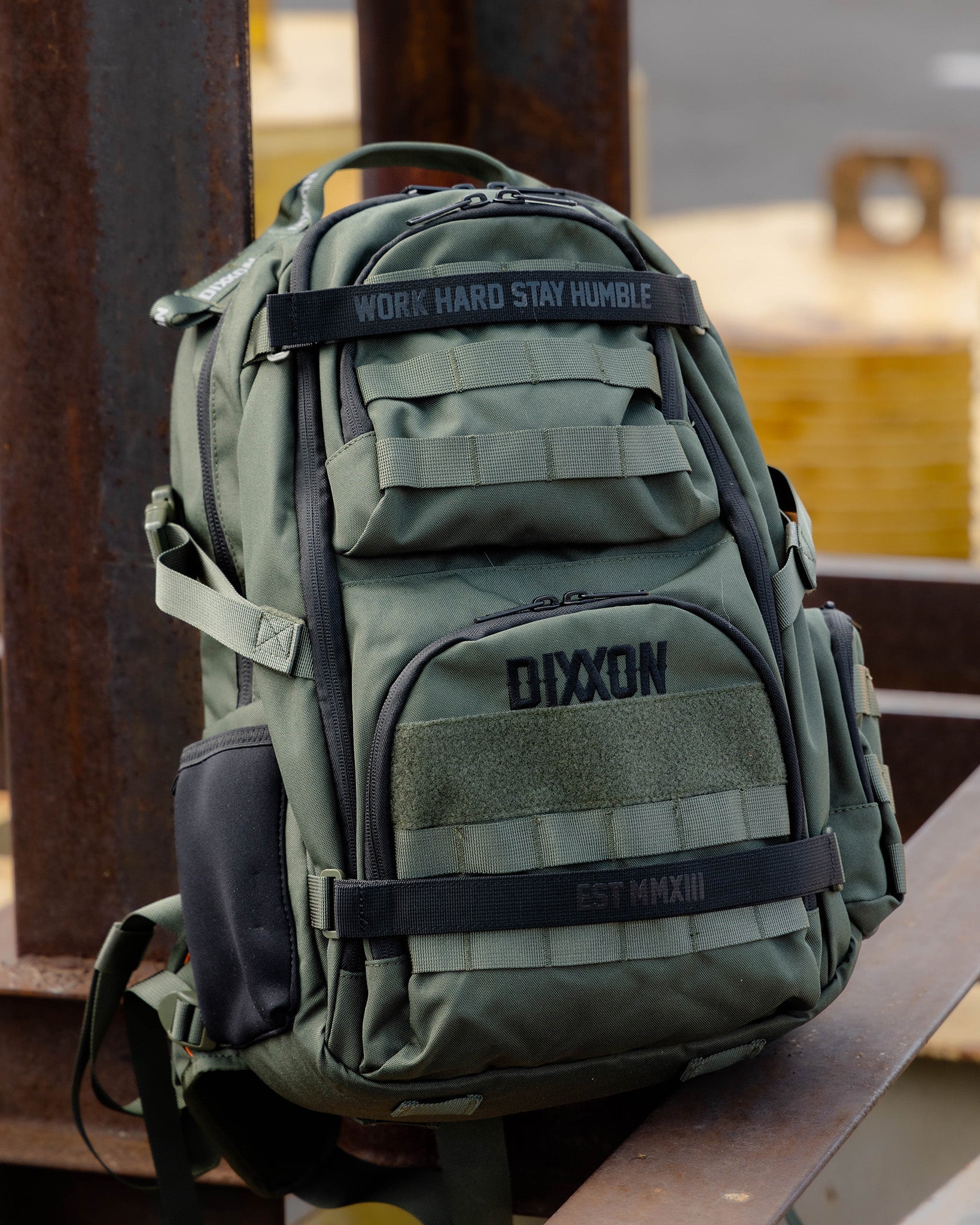 Dixxon Tactical Backpack - O.D. Green: Built to Last