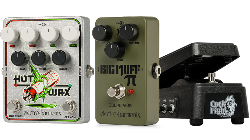 Electro-Harmonix】アーミーグリーン・ビッグ・マフ復刻、人気ODの2 in