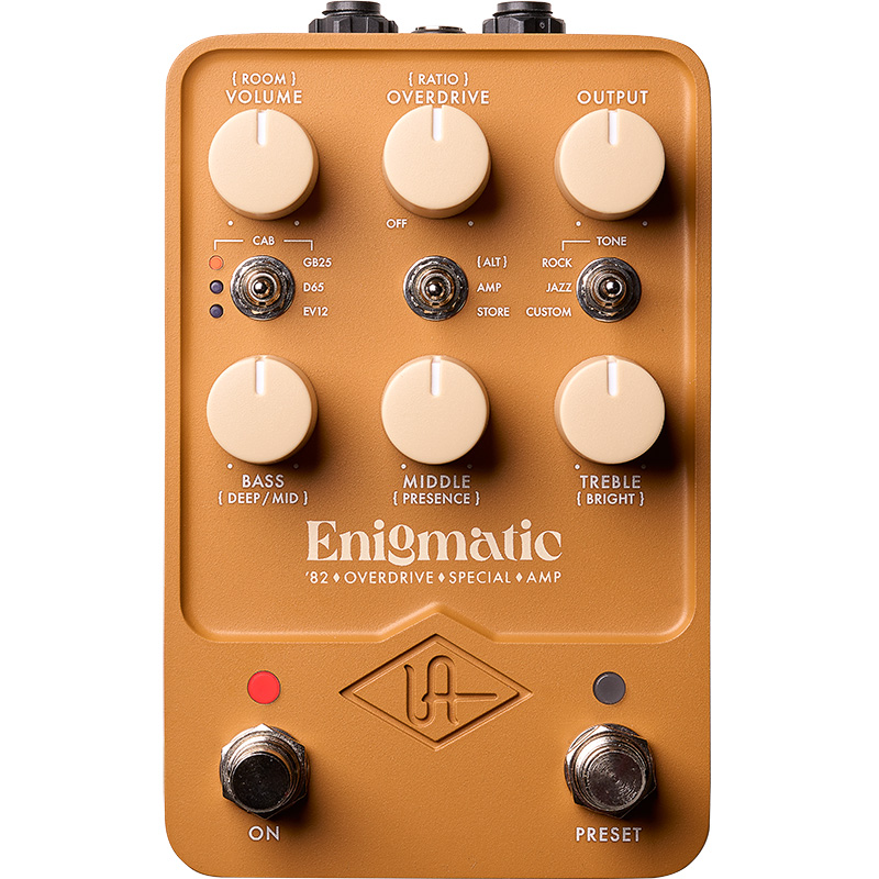 Universal Audio／UAFX Enigmatic '82 Overdrive Special Amp】｜製品