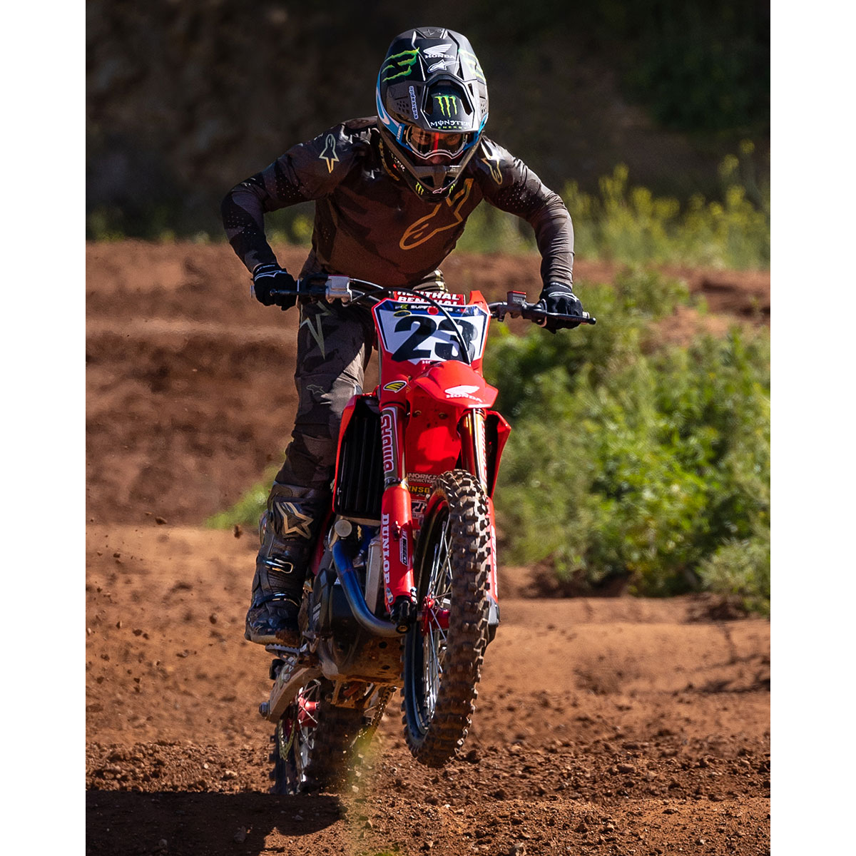 Alpinestars スーパーテック ジャージ スクアッド23 ダークブラウン