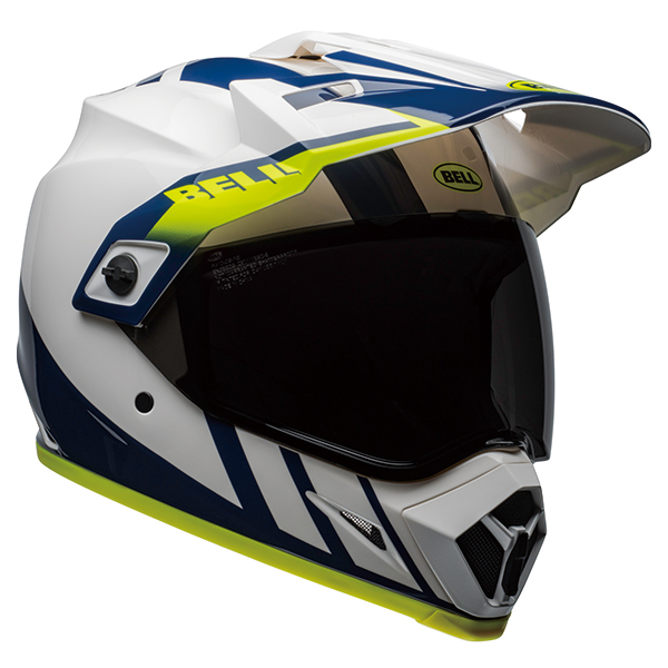 BELL MX-9 ADVENTURE MIPS ヘルメット ダッシュ グロスホワイト/ブルー