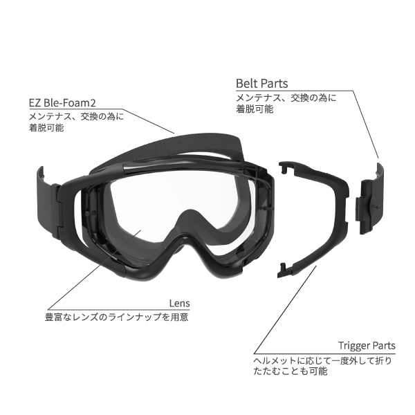 SWANS MX-TALON-M Y/BK イエロー×ブラック| Dirtbikeplus (ダート