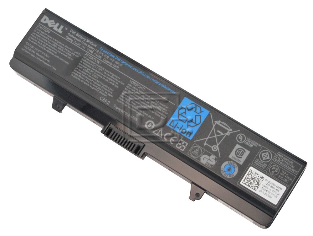 Dell 312-0625 / K450N 48Whr 6-Cell Lithium-Ion Primary Battery