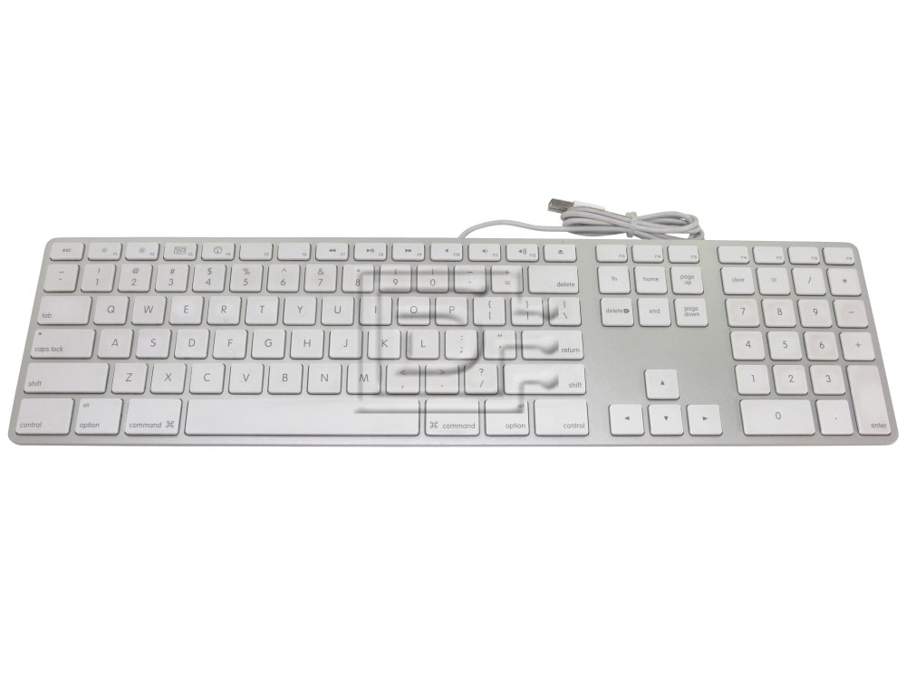 Apple A1243 / MB110LL/A Aluminum USB Wired Keyboard with Numeric
