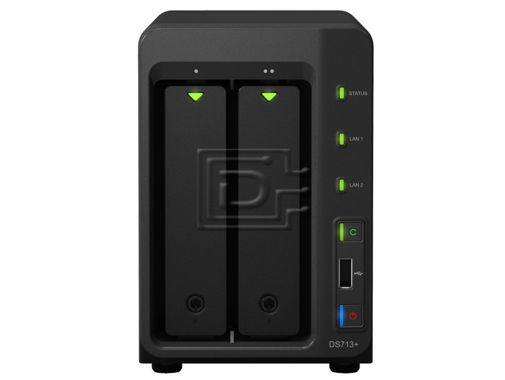 Synology DiskStation DS713+ 2-bay SATA Dual Core NAS Server