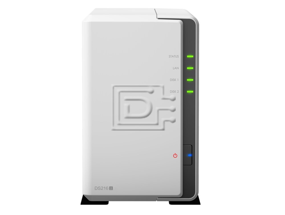 Synology DiskStation DS216J 2-Bay SATA Dual Core NAS Server