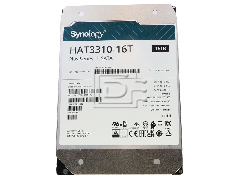 Synology Plus HAT3310-16T 16TB 3.5