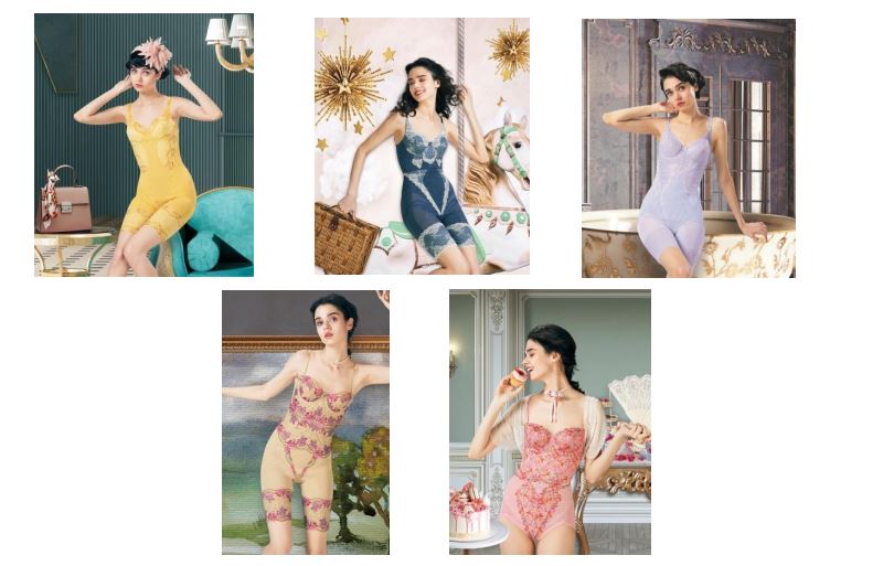 プロポーションづくりのダイアナより 補整下着【フラワージェンヌ