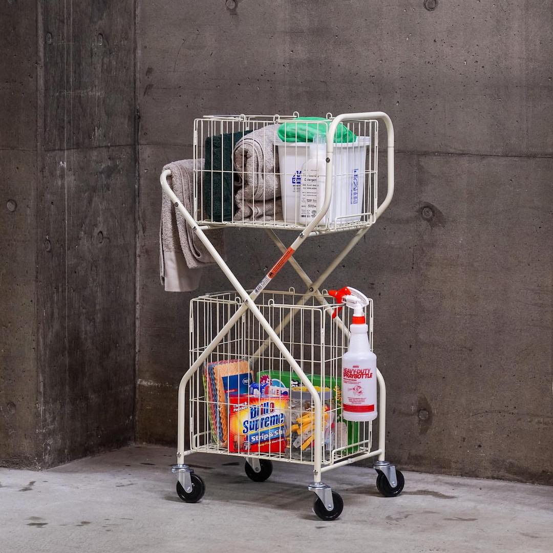 DULTON ONLINE SHOP | LAUNDRY TROLLEY IVORY(IVORY): 家具