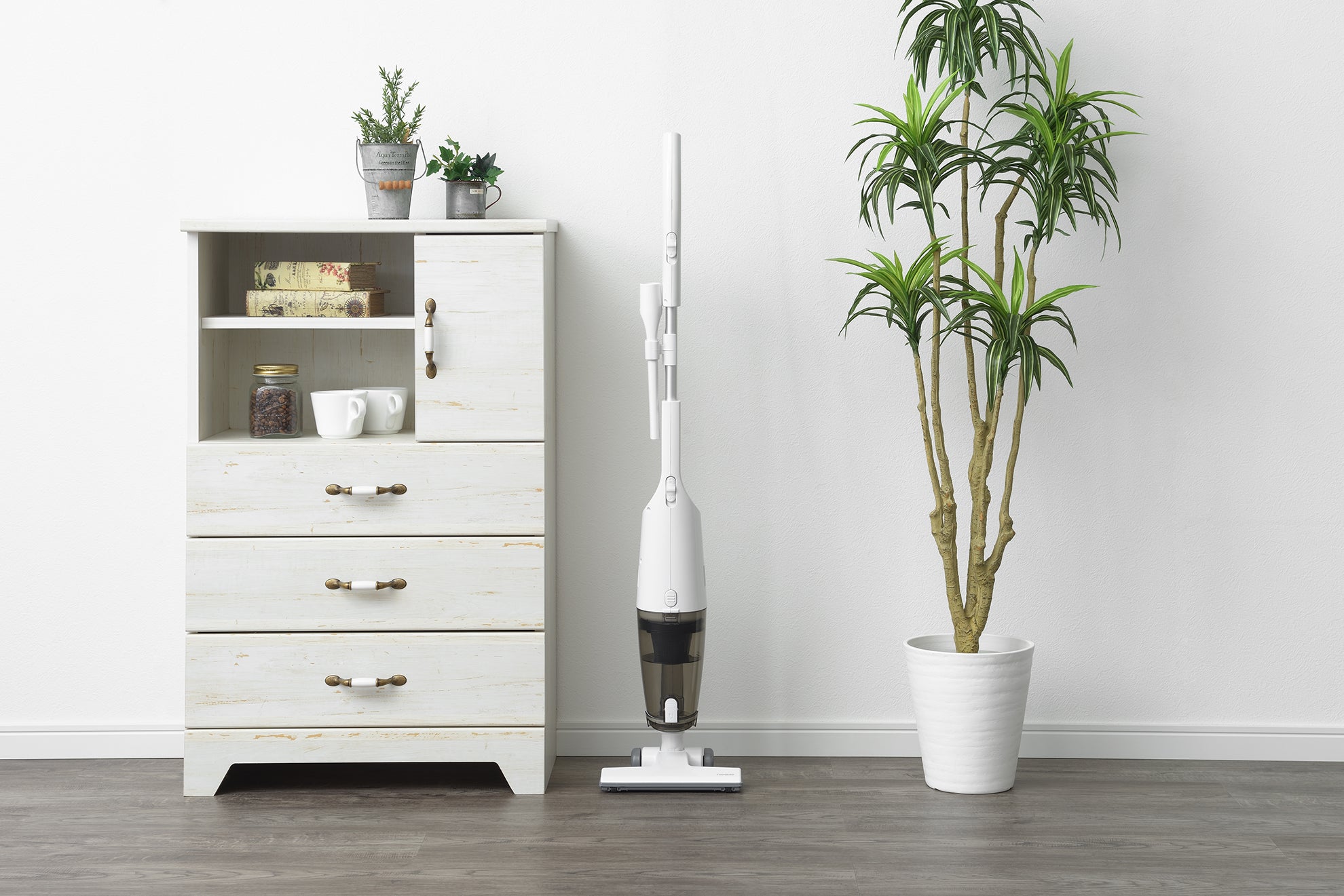 e-TREND｜ツインバード TC-5182B [サイクロンスティック型クリーナー