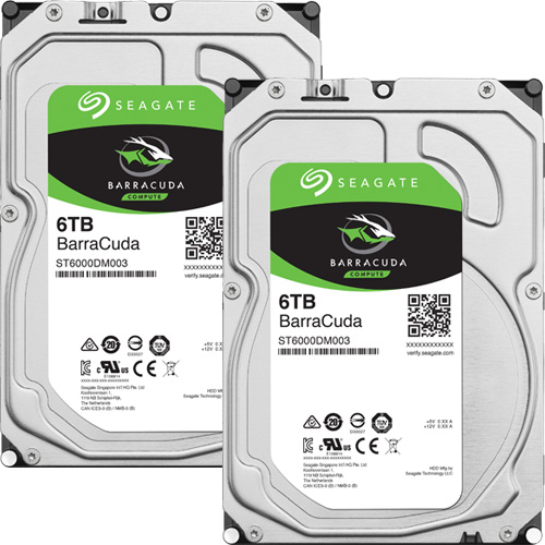 e-TREND｜シーゲート ☆お得な2台セット☆ST6000DM003 [BarraCuda（6TB