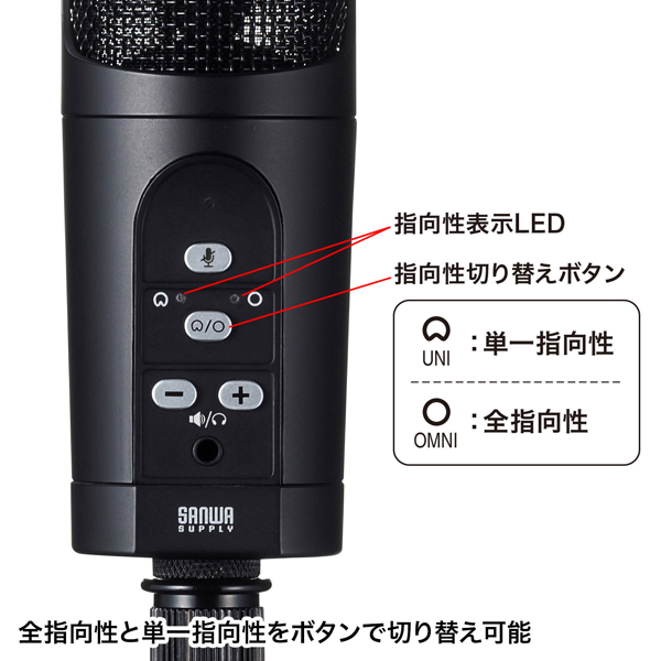 e-TREND｜サンワサプライ MM-MCU05BK [WEB会議高感度USBマイク]