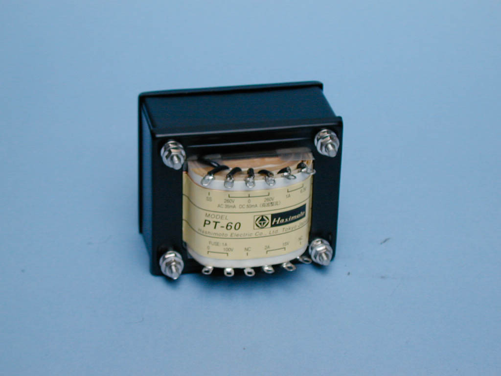 電源トランス／パワートランス PT-60／ハシモト トランス(橋本電気
